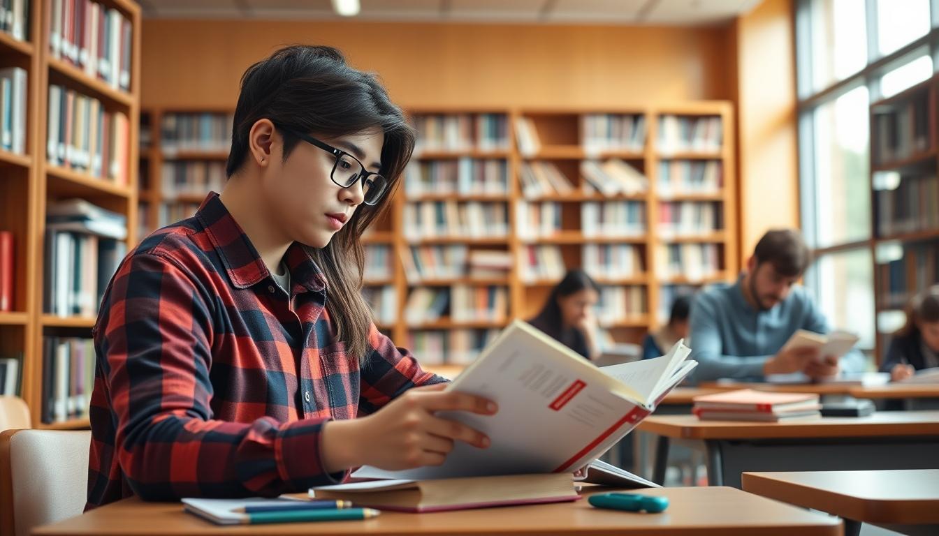 Students working in research laboratory