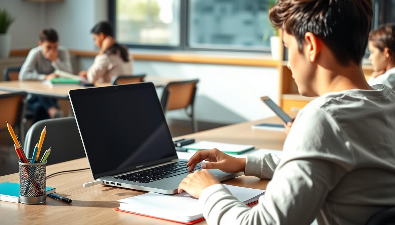 Organized study environment supporting productive learning